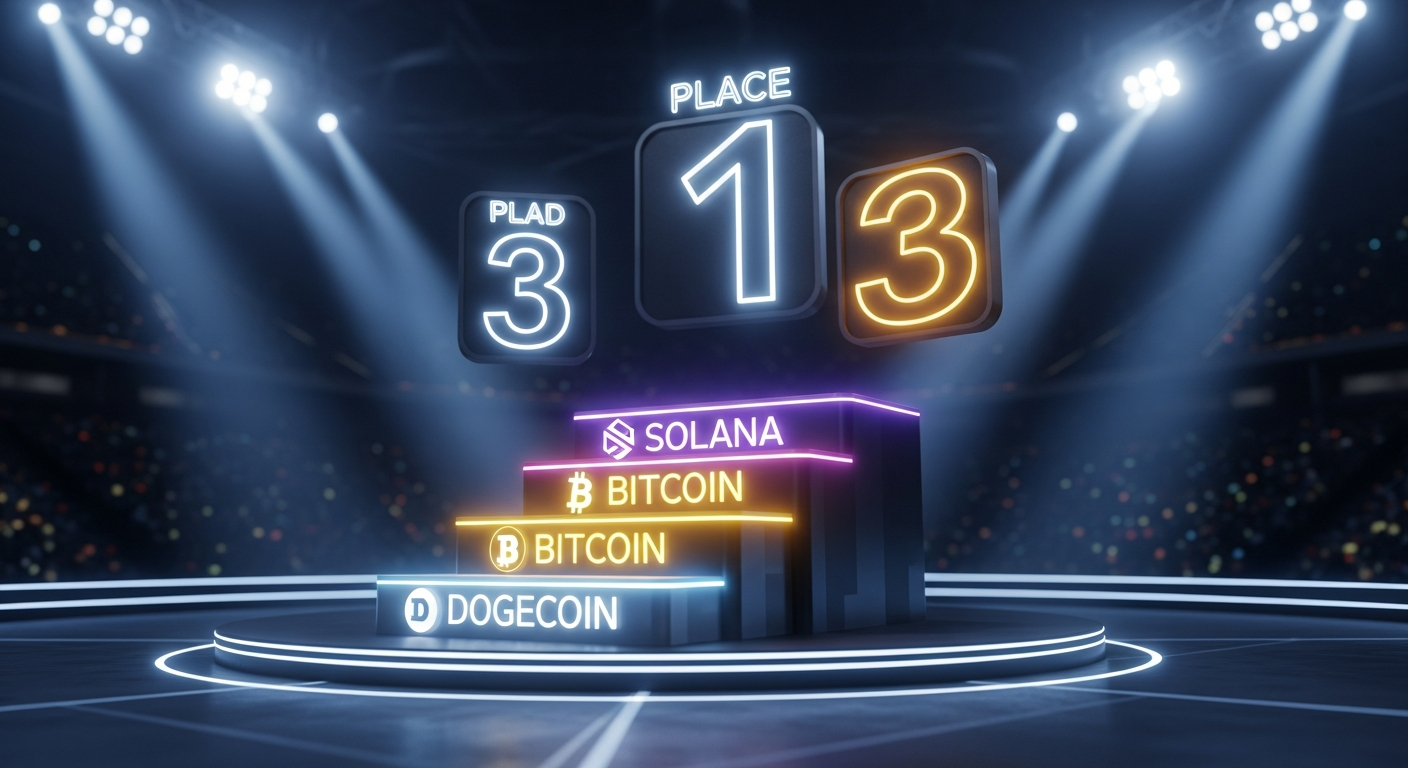 April 2026 CPPI podium — SOL takes gold, BTC silver, DOGE bronze in purchasing power